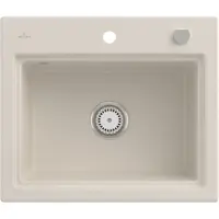 Villeroy & Boch Keramikspüle 336602KR, Subway Style 60 S Einbauspüle - inkl.