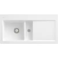 Villeroy & Boch Keramikspüle 677001RW, Subway 60 Einbauspüle - inkl.