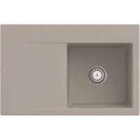 Villeroy & Boch Keramikspüle 334701AM, Subway Style 45 Einbauspüle - inkl.