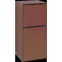 Villeroy & Boch V&B Seitenschrank Subway 3.0 40x86x36,2cm, Sch R/Gr volc bla, wine r