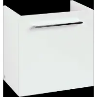 Villeroy & Boch V&B Waschtischunterschrank Avento 53x51x38cm, 1 T, l, G vc gl., Brill. wh.