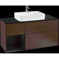 Villeroy & Boch V&B Waschtischunterschrank FINION 1200x603x501 Abdpl bl Reg bl ma/Wln Ve