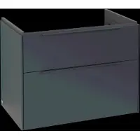 Villeroy & Boch Subway 3.0 Waschbeckenunterschrank, LED-Beleuchtung, 2 Auszüge, 772x576x478mm, C574L2VQ