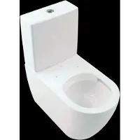 Villeroy & Boch Subway 2.0 Tiefspül-WC spülrandlos für Kombination, oval, freistehend, DirectFlush, 370x700x400mm, 5617R0R1