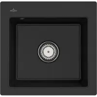 Villeroy & Boch Keramikspüle 33151FJ0, Subway 50 S flat Flächenbündige Spüle - inkl.