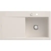 Villeroy & Boch Keramikspüle 335102KR, Subway Style 50 Einbauspüle - inkl.