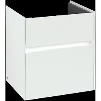 Villeroy & Boch V&B Waschtischunterschrank Collaro 51x54,6x41,4cm, WT mi, LED, wh. ma