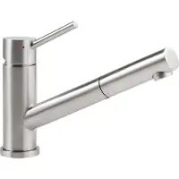 Villeroy & Boch Como Shower Niederdruck Küchenarmatur, aus Edelstahl