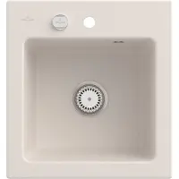 Villeroy & Boch Keramikspüle 678102KR, Subway 45 XS Einbauspüle - inkl.