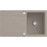 Villeroy & Boch Keramikspüle 333502AM, Siluet 50 Einbauspüle - inkl.