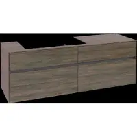 Villeroy & Boch V&B Waschtischunterschrank Collaro 160x54,8x50cm, WT links, arizona oak