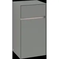Villeroy & Boch V&B Seitenschrank Collaro 40,4x74,8x34,9cm, Anschl li, soft green