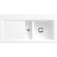 Villeroy & Boch Keramikspüle 671201RW, Subway 60 Einbauspüle - inkl.
