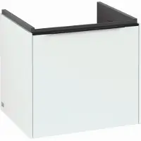 Villeroy & Boch Subway 3.0 Waschbeckenunterschrank, LED-Beleuchtung, 1 Auszug, 473x429x408mm, C580L1VF