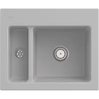 Villeroy & Boch Keramikspüle 678001SM, Subway 60 XM Einbauspüle - inkl.