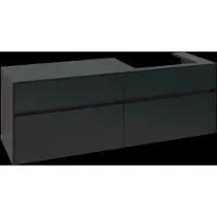 Villeroy & Boch V&B Waschtischunterschrank Collaro 160x54,8x50cm, WT rechts, volcano black