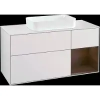 Villeroy & Boch V&B Waschtischunterschrank FINION 1200x603x501 Abdpl wh Reg Wln Ve/wh ma