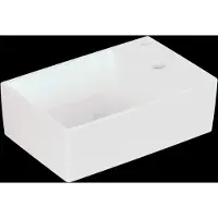 Villeroy & Boch V&B Handwaschbecken Memento 2.0 40x26cm, m Hahnl., o. ÜL, st. wh. C-plus
