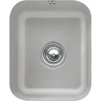 Villeroy & Boch Keramikspüle 670401KD, Cisterna 45 Unterbauspüle - inkl.