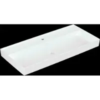 Villeroy & Boch VB Collaro Schrankwaschtisch 4A33A2 1000x470mm Eckig Weiß Alpin