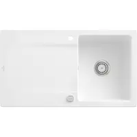Villeroy & Boch Keramikspüle 333502KG, Siluet 50 Einbauspüle - inkl.