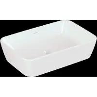 Villeroy & Boch Architectura Aufsatzwaschbecken, 60 x 40,5 x 15,5 cm, ohne Überlauf, ungeschliffen