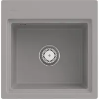 Villeroy & Boch Keramikspüle 33551FKD, Subway Style 50 S Flat Flächenbündige Spüle - inkl.