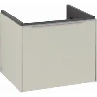 Villeroy & Boch V&B Waschtischunterschrank Subway 3.0 52,3x42,9x44,8cm, m LE/Gr AL g, cashm Gr