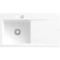 Villeroy & Boch Keramikspüle 335202RW, Subway Style 50 Einbauspüle - inkl.