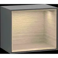 Villeroy & Boch Villeroy und Boch Finion Regalmodul F580PCGK 41,8x35,6x27cm, Regal Oak Veneer, Anthracite matt