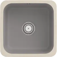 Villeroy & Boch Cisterna 50 Unterbauspüle in Fossil CeramicPlus