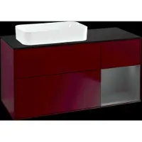 Villeroy & Boch V&B Waschtischunterschrank FINION 1200x603x501mm m Apl. Gl bl ma Regalelem