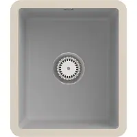 Villeroy & Boch Keramikspüle 332401SM, Subway 45 SU Unterbauspüle - inkl.