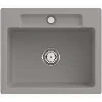 Villeroy & Boch Keramikspüle 334601KD, Siluet 60 S Einbauspüle - inkl.
