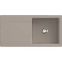 Villeroy & Boch Keramikspüle 333601AM, Siluet 60 Einbauspüle - inkl.