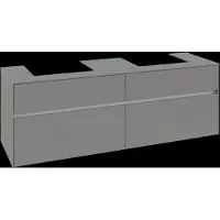 Villeroy & Boch V&B Waschtischunterschrank Collaro 160x54,8x50cm, f 2 WT, soft green