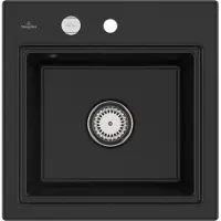 Villeroy & Boch Keramikspüle 335502J0, Subway Style 50 S Einbauspüle - inkl.
