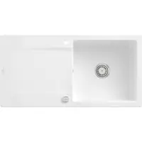 Villeroy & Boch Keramikspüle 333602KG, Siluet 60 Einbauspüle - inkl.