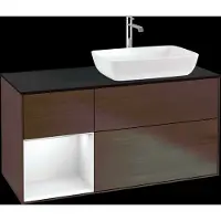 Villeroy & Boch F802GFGN Waschbeckenunterschrank Finion F80