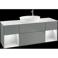 Villeroy & Boch F981MTGM Waschbeckenunterschrank Finion F98