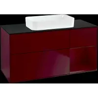 Villeroy & Boch V&B Waschtischunterschrank FINION 1200x603x501mm m Apl. Gl bl ma Regalelem