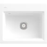 Villeroy & Boch Keramikspüle 336601RW, Subway Style 60 S Einbauspüle - inkl.