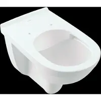 Villeroy & Boch Wand-WC ViCare Tiefspüler offener Spülrand erhöht weiß glänzend ohne WC-Sitz 4695R001