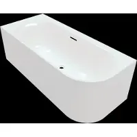 Villeroy & Boch Loop & Friends Oval Duo Vorwand-Badewanne, 180 x 80 cm für Eckeinbau links