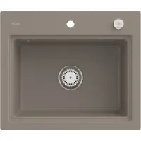 Villeroy & Boch Keramikspüle 336A02TR, Subway Style 60 S Einbauspüle - inkl.