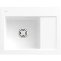 Villeroy & Boch Keramikspüle 331201R1, Subway 45 Compact Einbauspüle - inkl.
