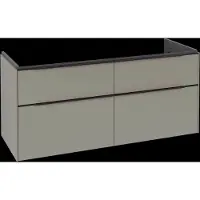 Villeroy & Boch V&B Waschtischunterschrank Subway 3.0 127,2x56,6x47,8cm, o LE/Gr volc bla, Tau