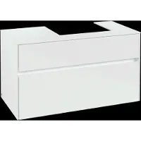 Villeroy & Boch V&B Waschtischunterschrank Collaro 100x54,8x50cm, WT rechts, glossy white