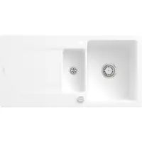 Villeroy & Boch Keramikspüle 333702RW, Siluet 60 R Einbauspüle - inkl.