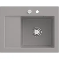 Villeroy & Boch Keramikspüle 331302KD, Subway 45 Compact Einbauspüle - inkl.